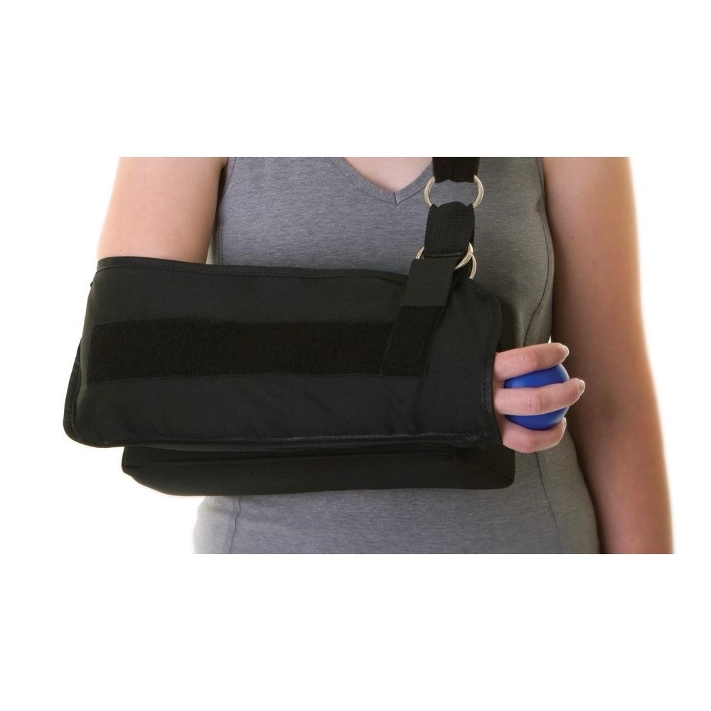 Med line Shoulder Abduction Sling w/ Pillow & Ball Immobilizer Left/Right Size L
